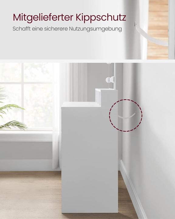 Image du produit Songmics Coiffeuse (80 x 40 x 140 cm)