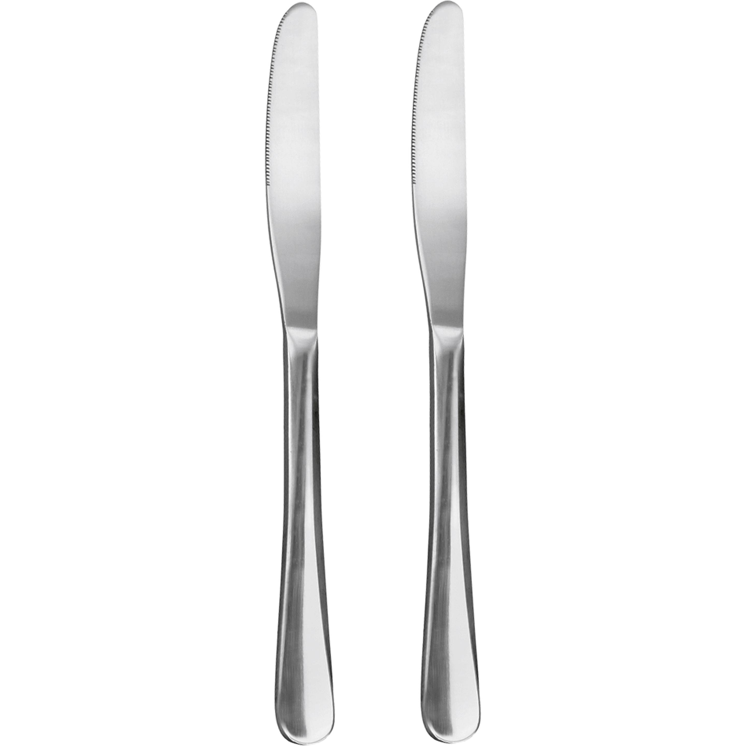 Metaltex Messer 2er Set, Besteck, Silber