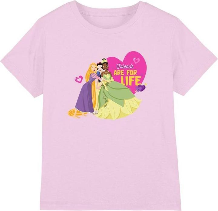 Produktbild Disney Princess Friends Are For Life TShirt Valentinstag (140)