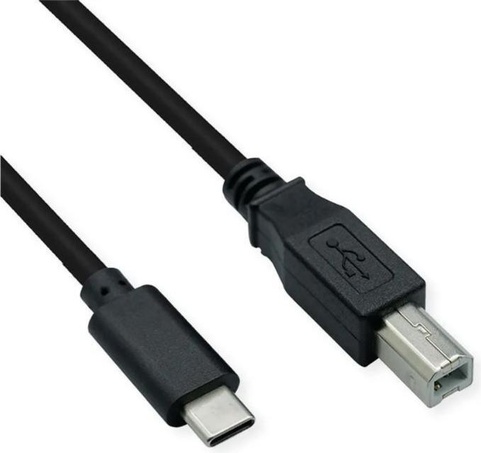 Schoenenberger SCHOENENB Cable USB-C to USB-Printer 90.002/11 1.8m black (1.80 m, USB 2.0)