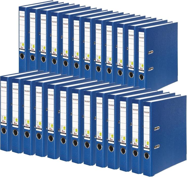 Image du produit Falken Classeur PP-Color, DIN A4, largeur de dos 50 mm ou 80 mm (A4, 50 mm, 25 pcs)