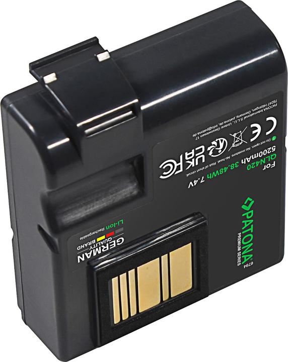 Patona Premium Akku für Zebra QLN420 P1040687