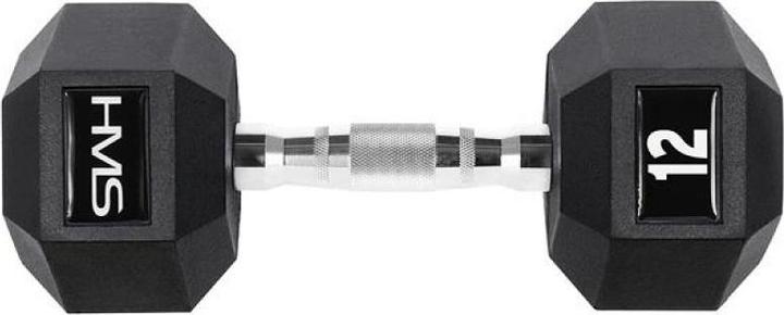 HMS Haltère court 12 kg HEX-PRO 12 (1 x 12 kg)