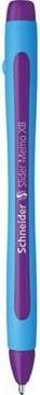 Actual product image Schneider Ballpoint pen Slider Memo (Violet, Blue, 1 x)