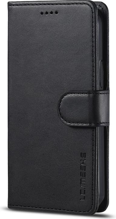 Actual product image Ueli Express iPhone 12 / iPhone 12 Pro book case Case genuine leather with card slot black (Apple iPhone 12 Pro, Apple iPhone 12)
