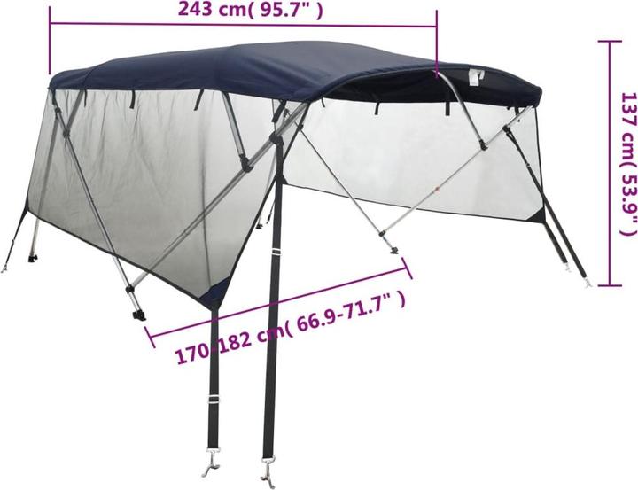 Produktbild vidaXL Bimini-Top