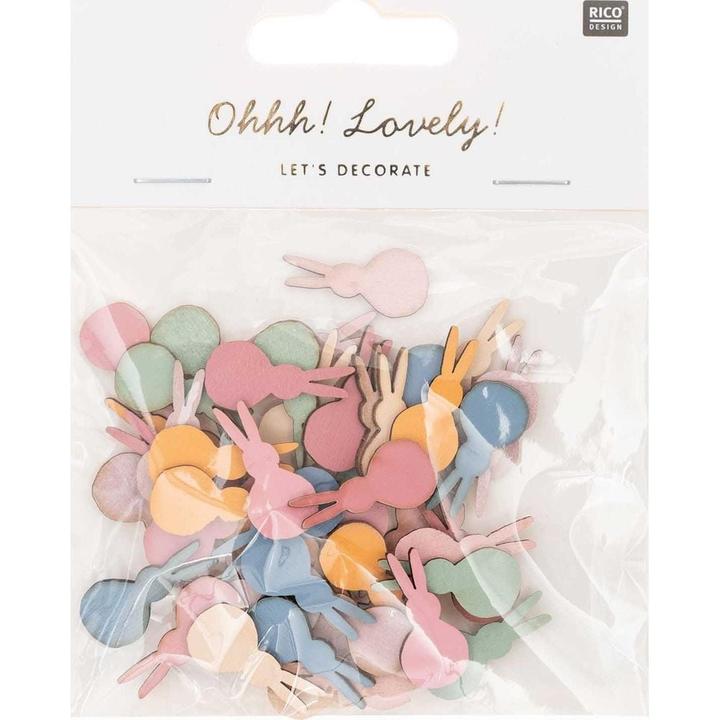 Image du produit Rico Design Décoration à saupoudrer Lapin (48 x, 1 x 10.5 x 13 cm)