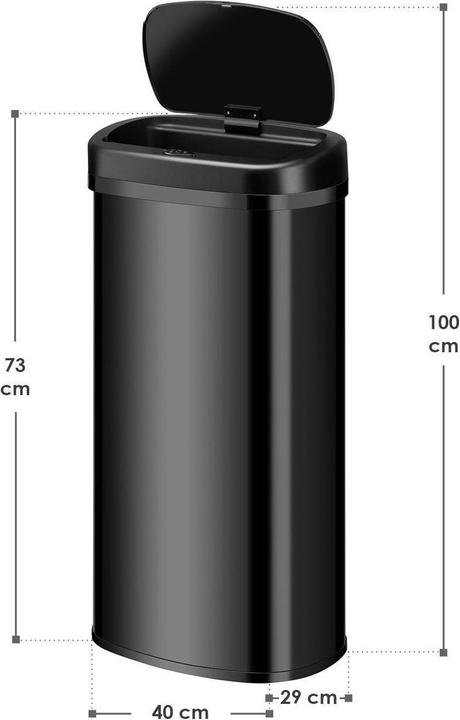 Produktbild Juskys Automatischer Mülleimer mit Sensor (70 l)