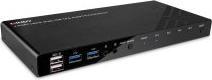 Produktbild Lindy 4 Port HDMI 4K60, USB 3.0 &