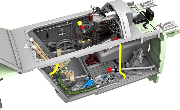 Actual product image Airfix Messerschmitt Bf109G-5/G-6