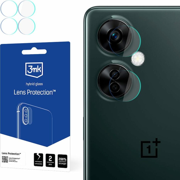 Produktbild 3MK Lens Protect OnePlus Nord N30 Ochrona na obiektyw aparatu 4szt (1 Stück, OnePlus Nord N30 SE)