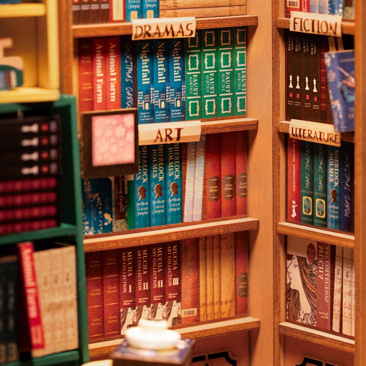 Image du produit Robotime Kit de maquette 'Bookstore