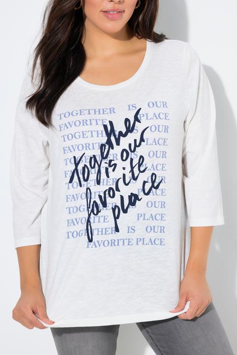 Actual product image Ulla Popken Together Graphic Tee (62)