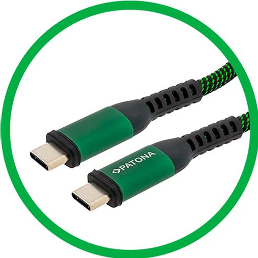 Actual product image Patona Dual PD Canon LP-E6 Serie USB-C (Camera battery charger)