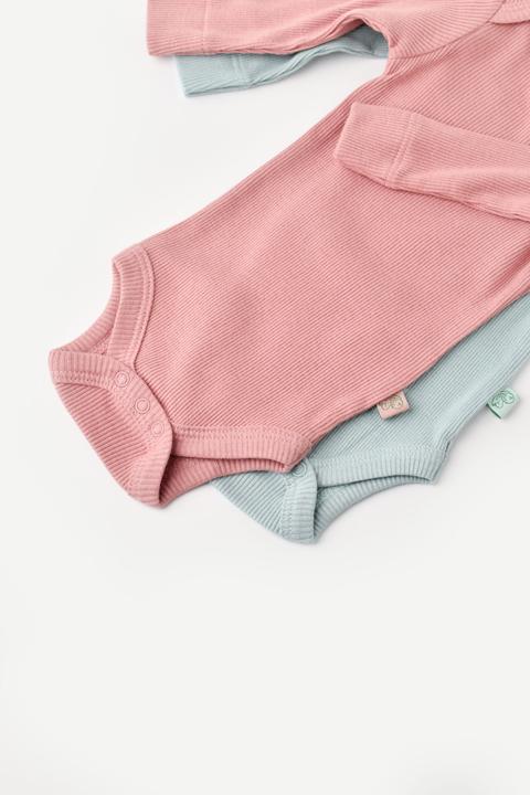 Produktbild BabyCosy Body. langarm. 2 Pack (68)