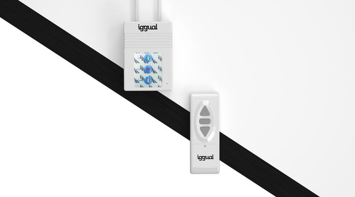 Produktbild Iggual Elektrische Panorama-Leinwand PSIPS184 80" (184 x 104 cm) 84" (80", 16:9)