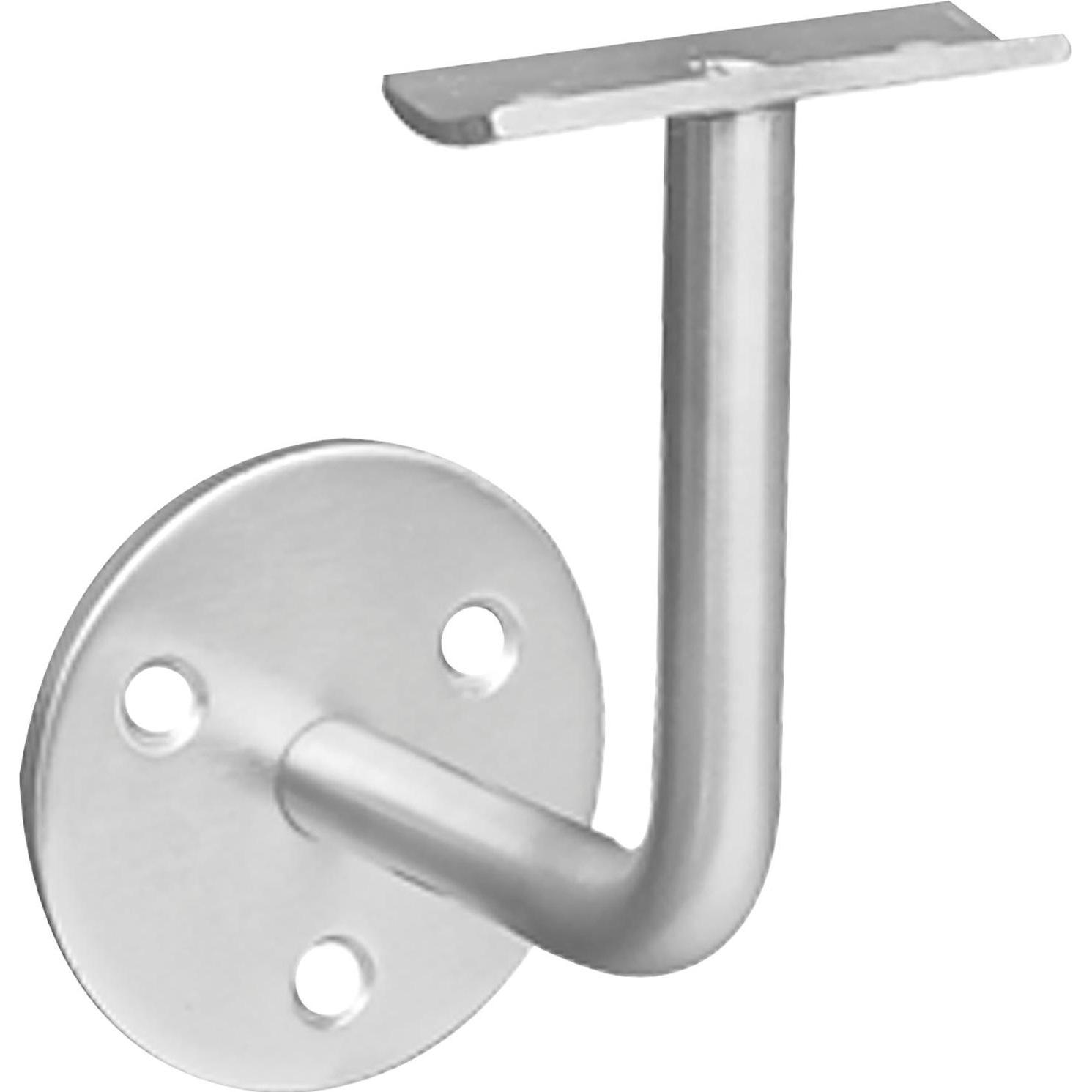 Thumbnail - Schösswender, Möbelausstattung, Handlaufträger mit Anschraubplatte, sichtbar geschraubt, Edelstahl (1 Stk.)
