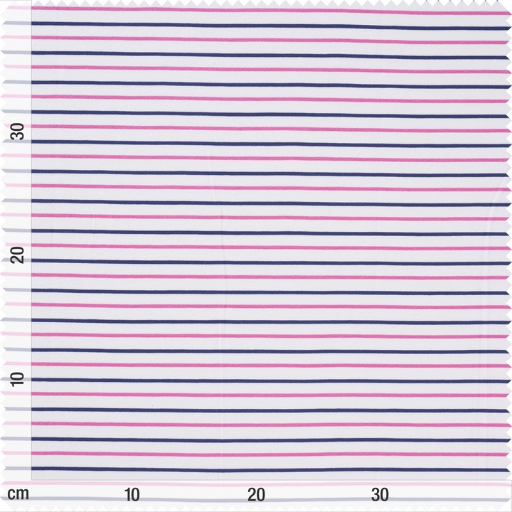 Produktbild VBS Jersey-Stoff "Streifen zweifarbig", 150 cm breit, Meterware