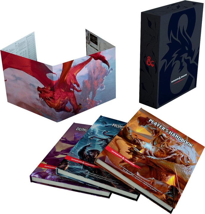 Actual product image Wizards of the Coast WOC967681 - Dungeons & Dragons - Core Rulebook Gift Set, (DE edition) (German)