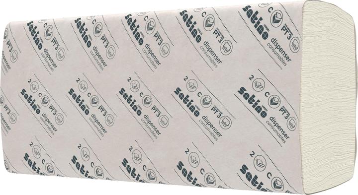 Nährwerte und Zutaten Wepa Handtuchpapier Comfort, 250 x 330 mm, hochweiss 2-lagig Tissue, C-Falzung, 100% Recycling, Flächen- (3072 x)