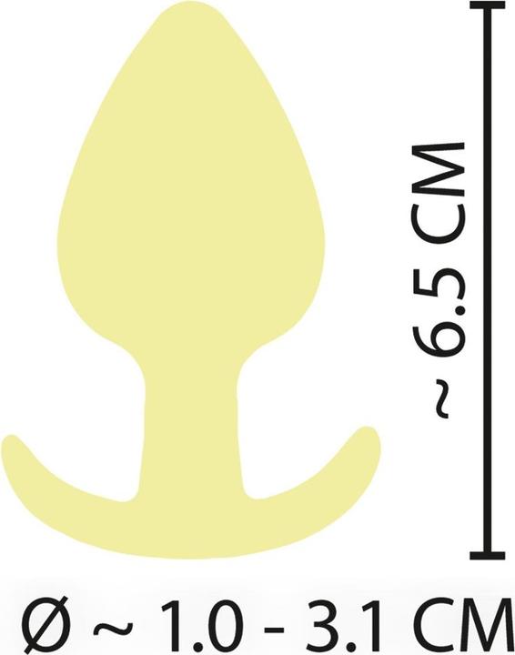 Actual product image Cuties Mini Butt Plug