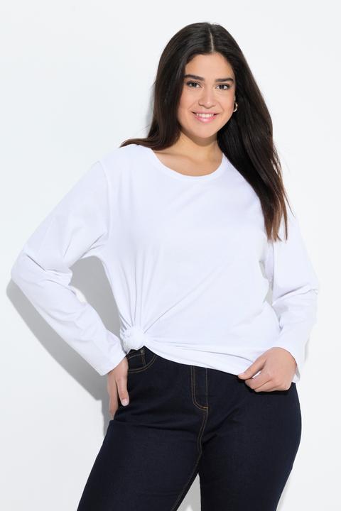 Produktbild Ulla Popken Shirt, Relaxed, Rundhalsausschnitt, Langarm (50, 52)