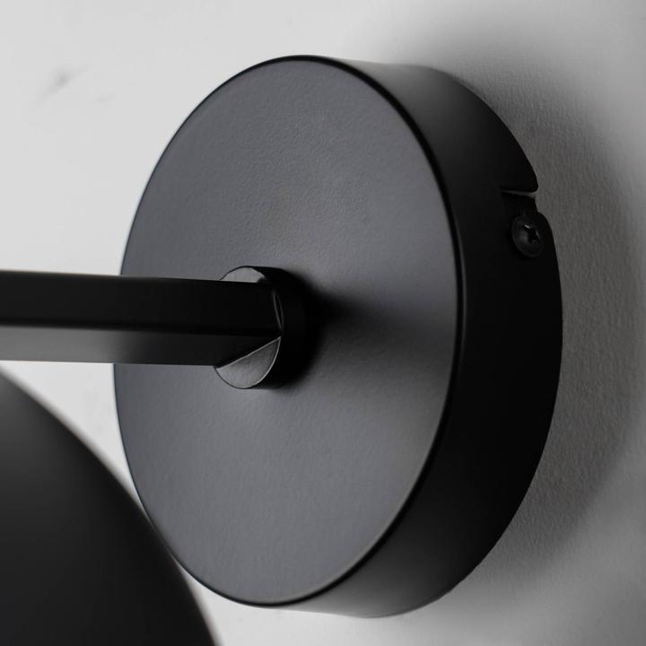 Immagine prodotto Lucande Lampada da parete Mostrid in ferro nero (E27)