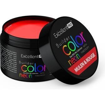 Excellent PRO, Accessori make-up, Builder Color Neon With Thixotropy Building Gel Mulen & Rouge 15g