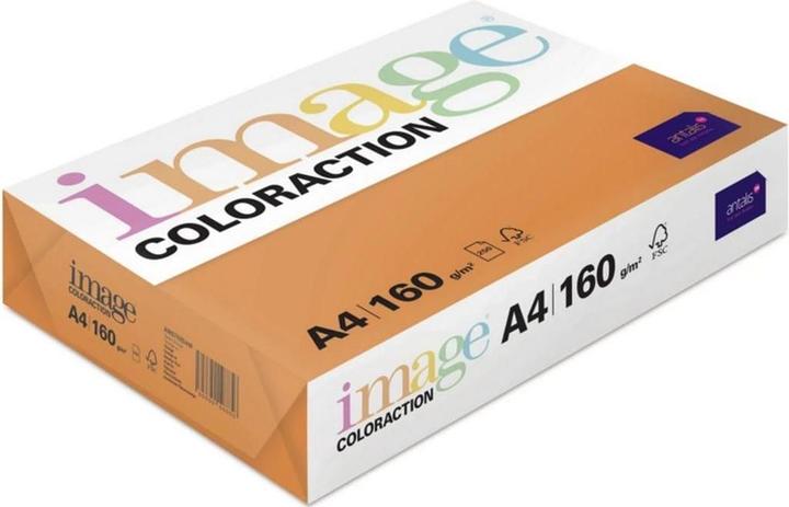 Produktbild Antalis Kopierpapier Image Coloraction A4, Orange, 250 Blatt (160 g/m², 250 x, A4)