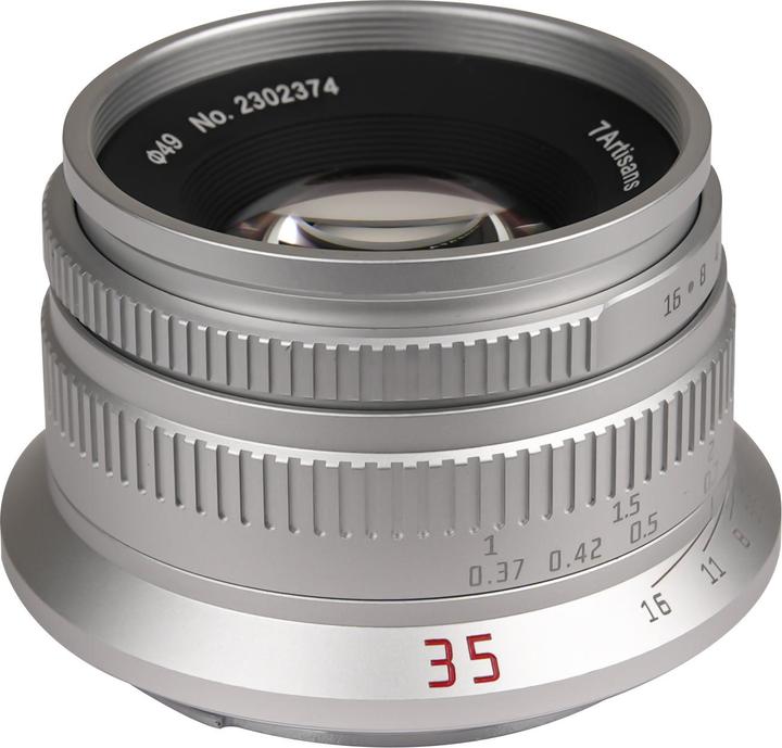 Produktbild 7artisans Festbrennweite 35 mm F/1.4 APS-C – Canon RF (Canon RF, APS-C / DX)