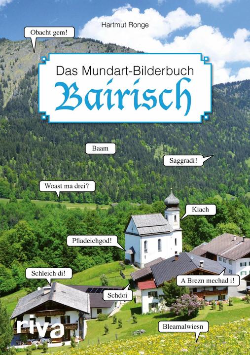 Image du produit Bairisch – Das Mundart-Bilderbuch (Allemand, Hartmut Ronge, 2017)