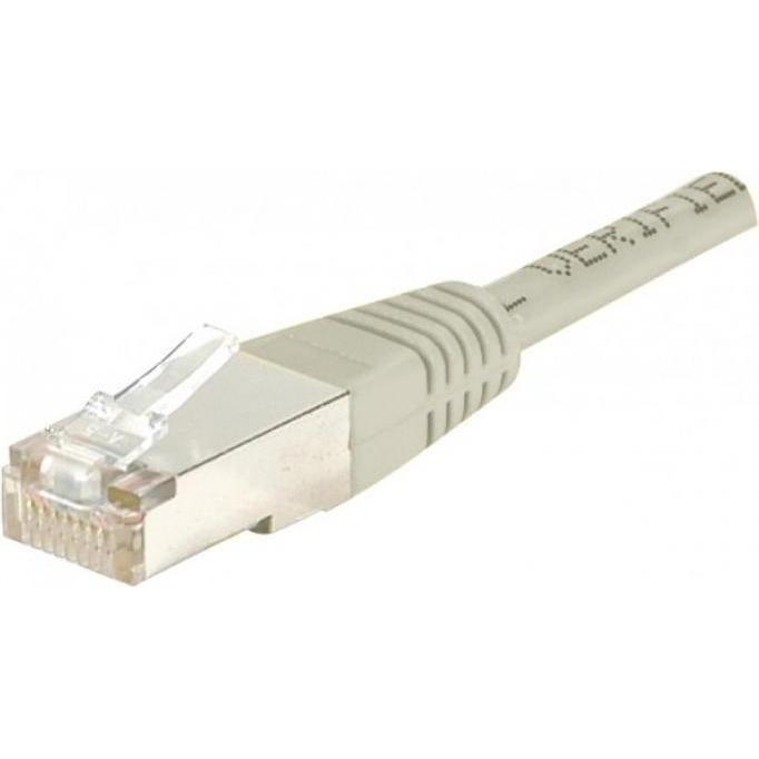 Exertis Connect Patchkabel F/UTP, CAT.6, grau, 30,0 m Patchkabel mit besonders schmalem Knickschutz (F/UTP, CAT6, 3 m), ...