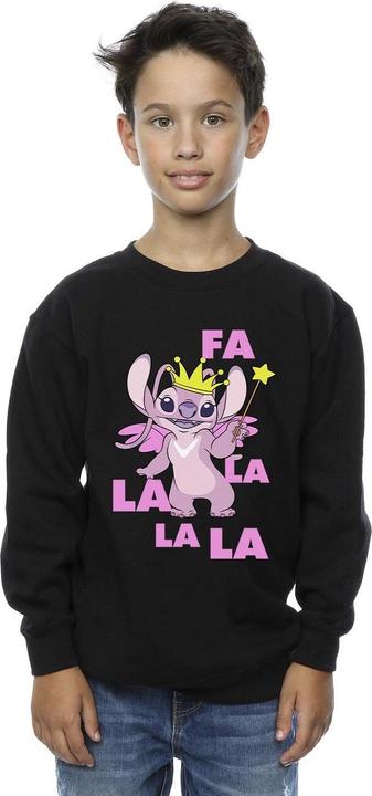 Produktbild Disney Lilo & Stitch Angel Fa La La Sweatshirt Jungen (128)