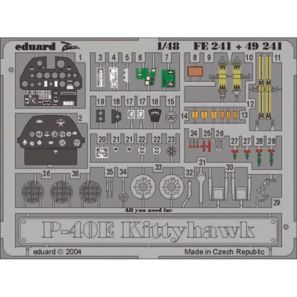 Thumbnail - Eduard P-40E Kittyhawk