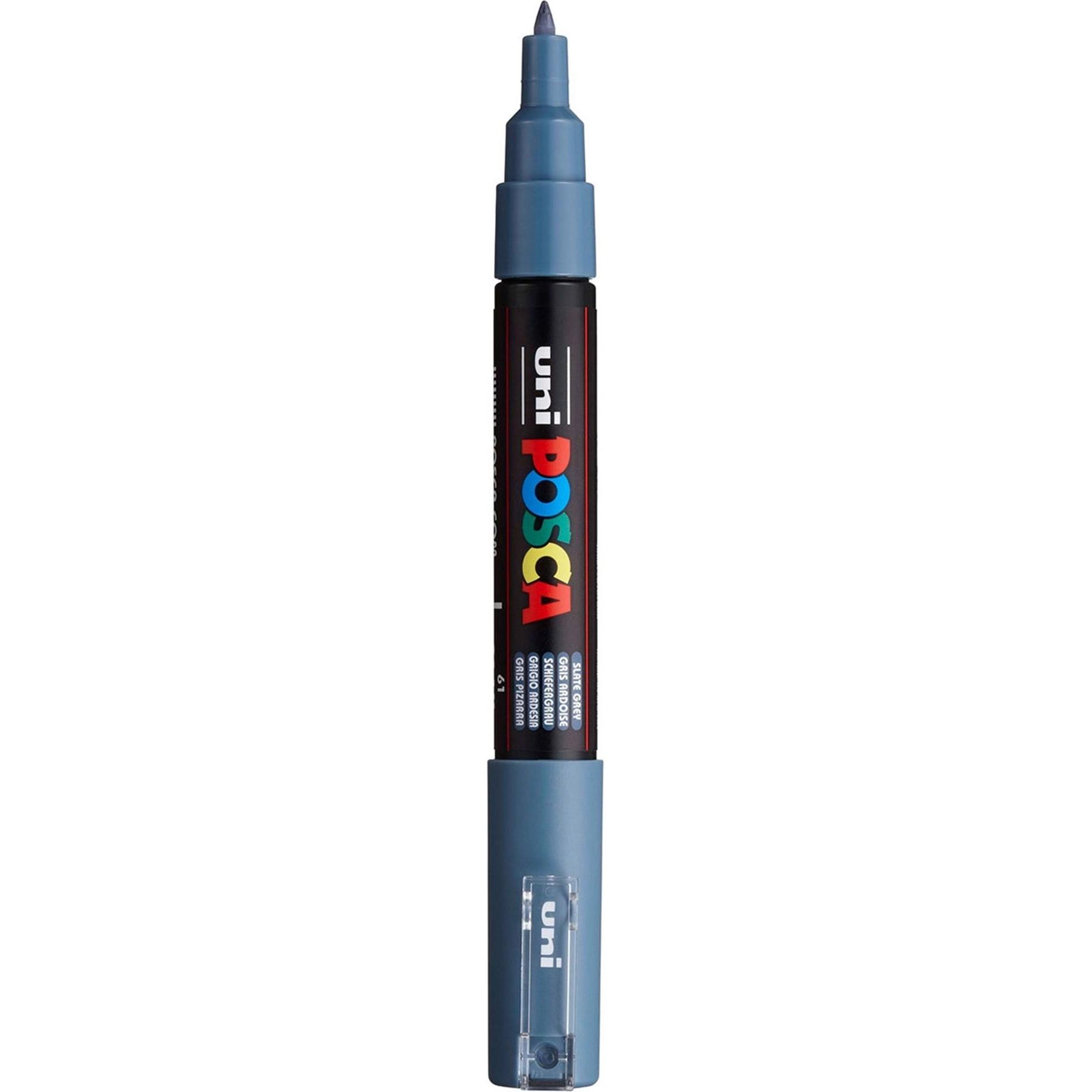 Thumbnail - Posca, Marker, Marker PC-1M Rundspitze (Grey, 0.70 mm, 1 x)