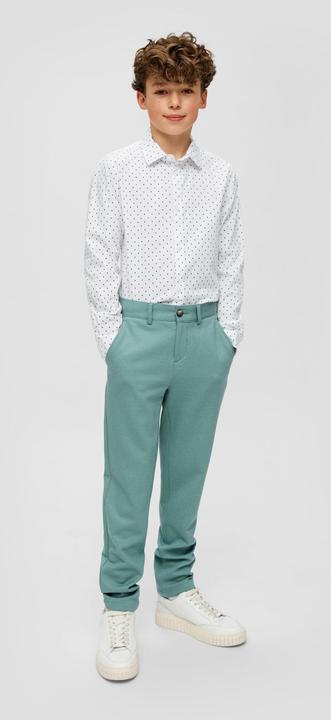 Produktbild s.Oliver Hemd Hemd aus Baumwollstretch (L)