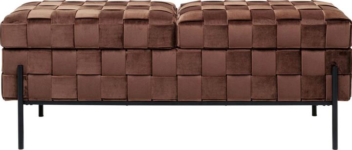 Image du produit Kare Design Truhenbank Weave Mocca 121cm
