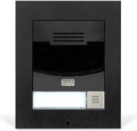 Actual product image 2N IP Door Station IP Solo without camera, wall mounting, black (Cable)