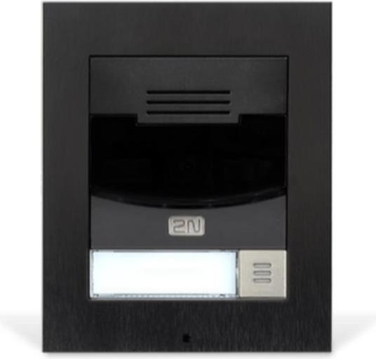 Actual product image 2N IP Door Station IP Solo without camera, wall mounting, black (Cable)