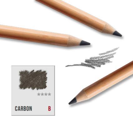 Produktbild Winsor & Newton SKETCHING PENCIL Carbon Round B (B)