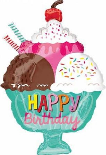 Produktbild Amscan Folienballon Eisbecher - leer (1x)