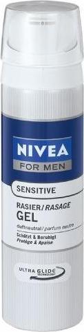 Image du produit NIVEA Gel à raser Sensitive 200ml (200 ml, Gel de rasage)