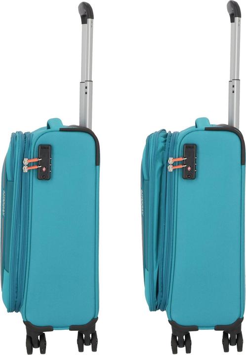 Actual product image American Tourister Case & Trolley Pulsonic Spinner 55 EXP (35 l)
