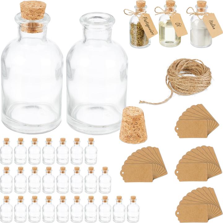 Relaxdays Decorative glasses (1 pcs., 0.06 l)