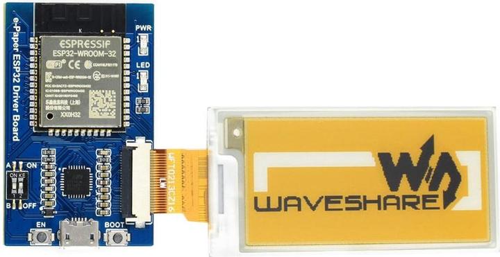 Image du produit WaveShare ESP32 Universal Raw e-Paper Driver Board WiFi Bluetooth