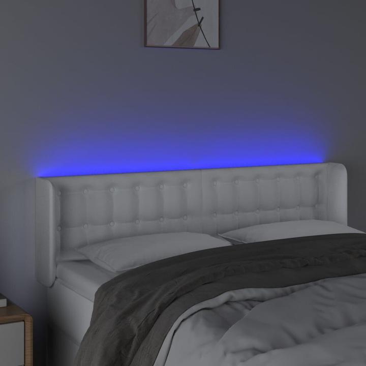 Actual product image vidaXL LED Kopfteil (147 x 16 x 88 cm)