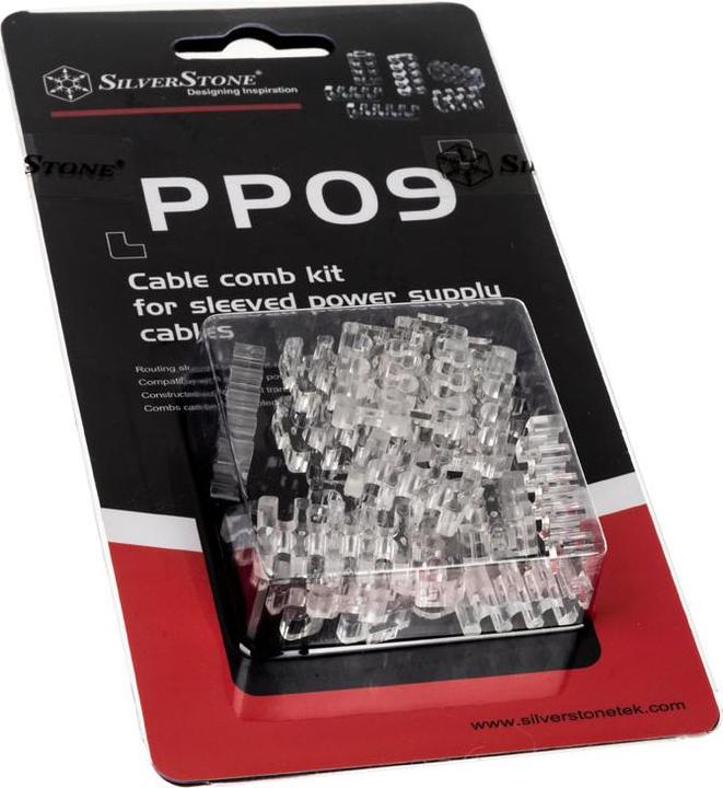 Produktbild Silverstone Sst-Pp09 Transparente - Organizador