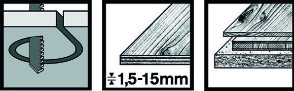 Produktbild Bosch Professional Zubehör Stichsägeblatt T 101 AO Clean for Wood, 5er-Pack
