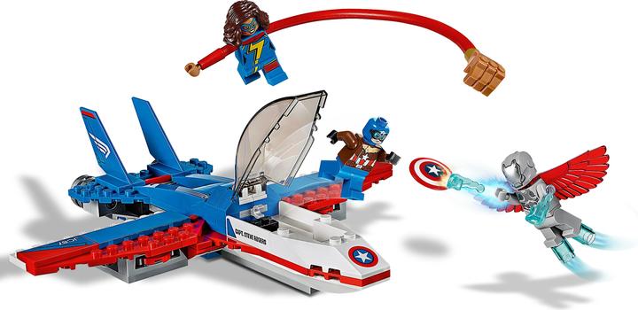 Immagine prodotto LEGO Marvel Super Heroes Captain America: Jet plane (76076, LEGO Marvel)
