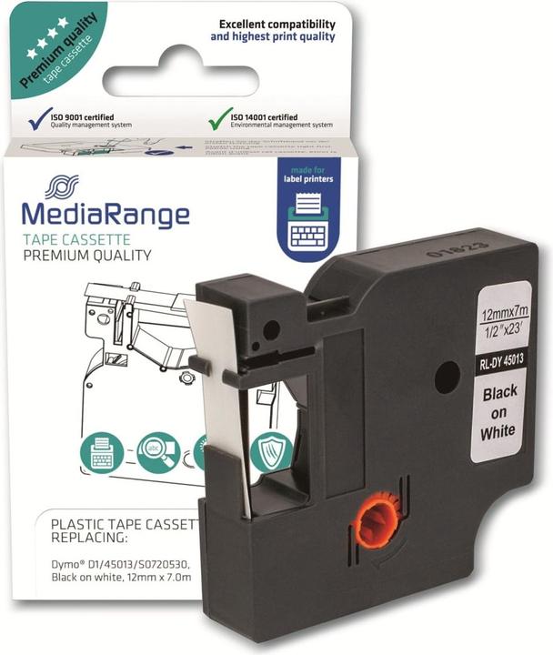 Actual product image MediaRange MRDY45013 (1.20 cm, Black)